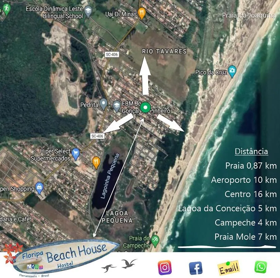 Floripa Beach House Hostel Florianópolis